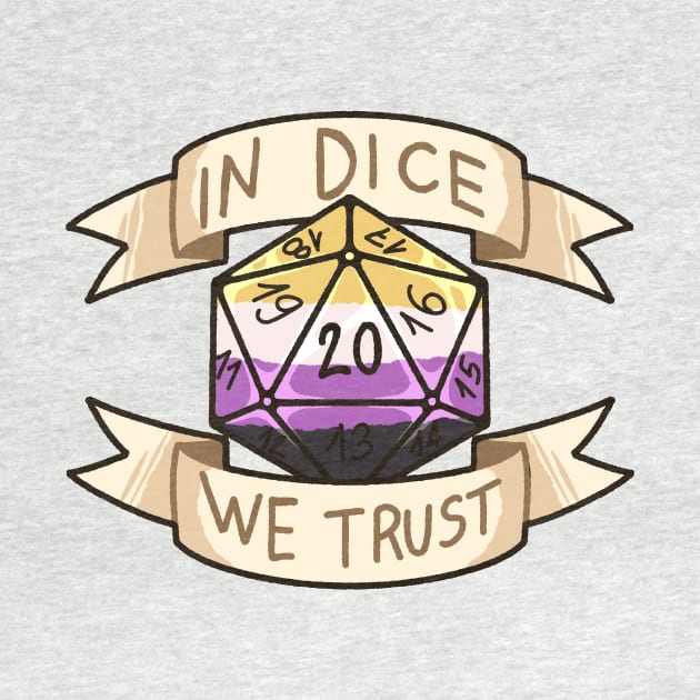 In Dice We Trust - Non Binary by kasumiblu